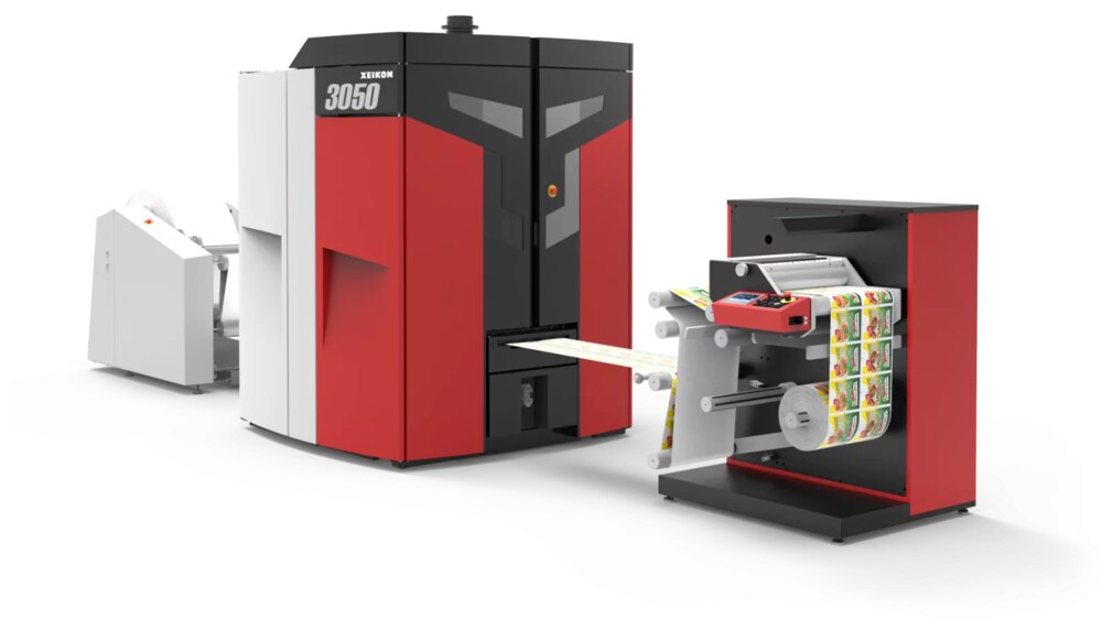Xeikon 3500 digital dry-toner label press