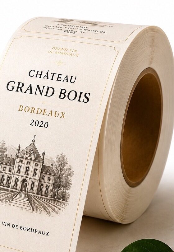 Finished label roll